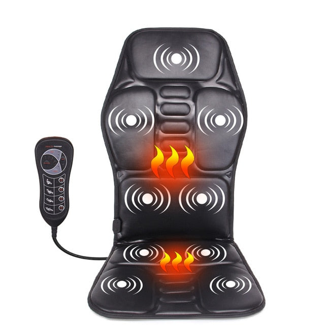 KLASVSA Electric Portable Heating Vibrating Back Massager Chair In Cus Club Surge Holiday KLASVSA Electric Portable Heating Vibrating Back Massager Chair In Cus Club Surge Holiday