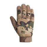 Multicam Tactical Gloves Antiskid Army Military Bicycle Airsoft Motocycel Shoot Paintball Work Gear Camo Full Finger Gloves Men