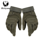 Us Military Tactical Gloves Outdoor Sports Army Full Finger Combat Motocycle Slip-resistant Carbon Fiber Tortoise Shell Gloves