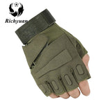 Us Military Tactical Gloves Outdoor Sports Army Full Finger Combat Motocycle Slip-resistant Carbon Fiber Tortoise Shell Gloves