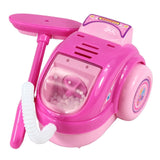 Pink Household Appliances Children Pretend Play Toaster Vacuum Cleaner Cooker Educational Kitchen Toys Set For Kids Girls Toy