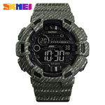 SKMEI Fashion Sport Watch Men Alarm Clock Cowboy Waterproof  Denim Digital Watch relogio masculino 1472