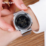 relogio feiminio Digital Watch Women Luxury Rose Gold Women Men Sports Watches LED Electronic Wrist Watch Waterproof reloj mujer